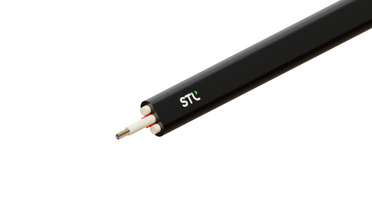 Dielectric Flat Unitube Drop Fiber Optic Cable | DropLite | STL