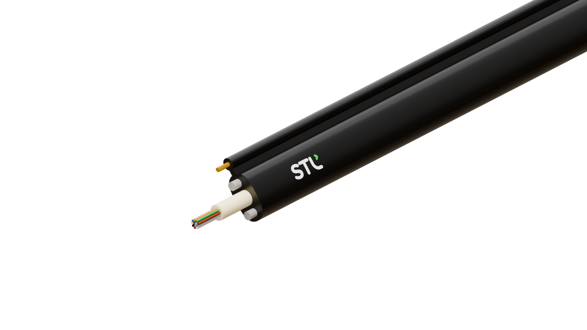 Toneable Flat Unitube Drop Fiber Optic Cable | RapidDrop | STL